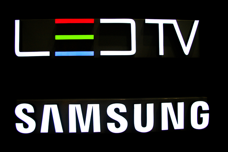 SAMSUNG(삼성) LED TV 실내 채널간판 시공